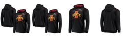 Nike Men's Black Iowa State Cyclones 2021 Team Sideline Performance Pullover Hoodie